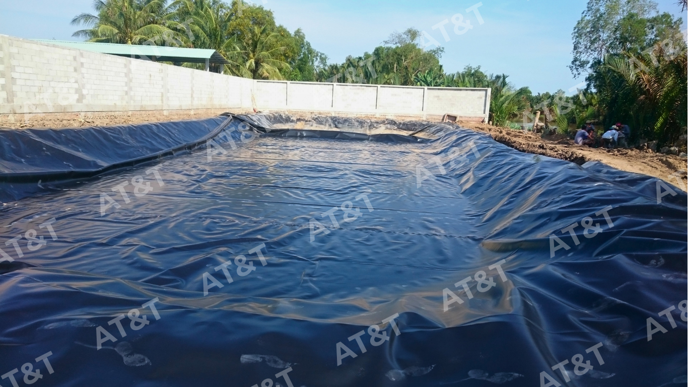 Chọn bạt HDPE cho hầm biogas