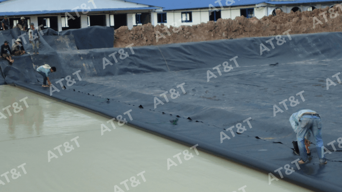Phương án chống đẩy nổi bạt HDPE
