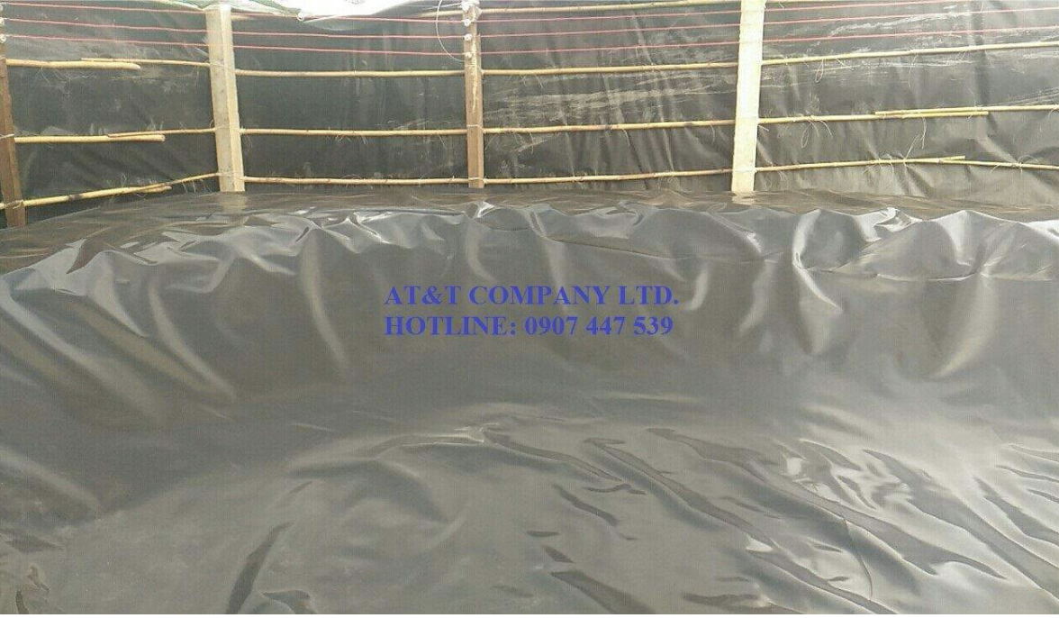 Lót bạt HDPE nuôi tôm