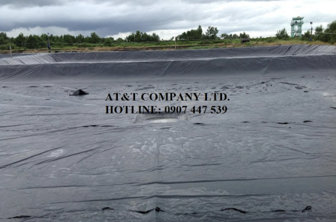HDPE lót ao nuôi tôm 