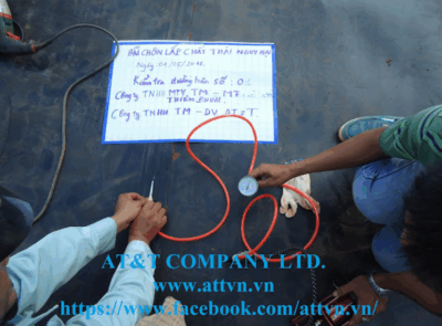 Kiểm định mối hàn bằng áp suất