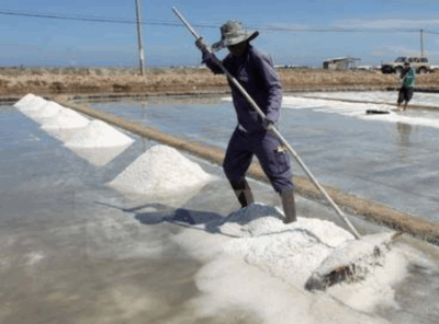 Làm muối từ bạt HDPE