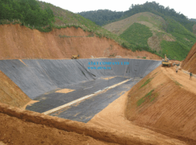 Trải bạt HDPE