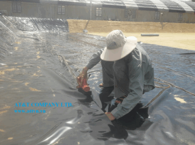 Hàn bạt HDPE