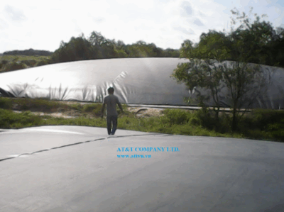 Hầm Biogas từ màng HDPE