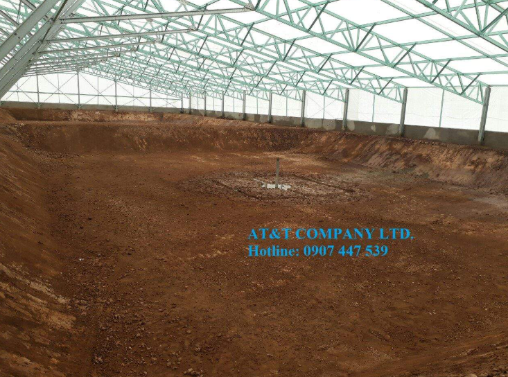 Thi công lót bạt ao nuôi tôm