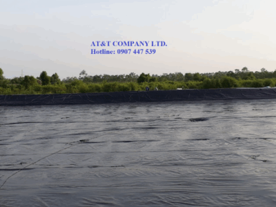 Màng chống thấm HDPE - Lót bạt ao nuôi tôm tại
