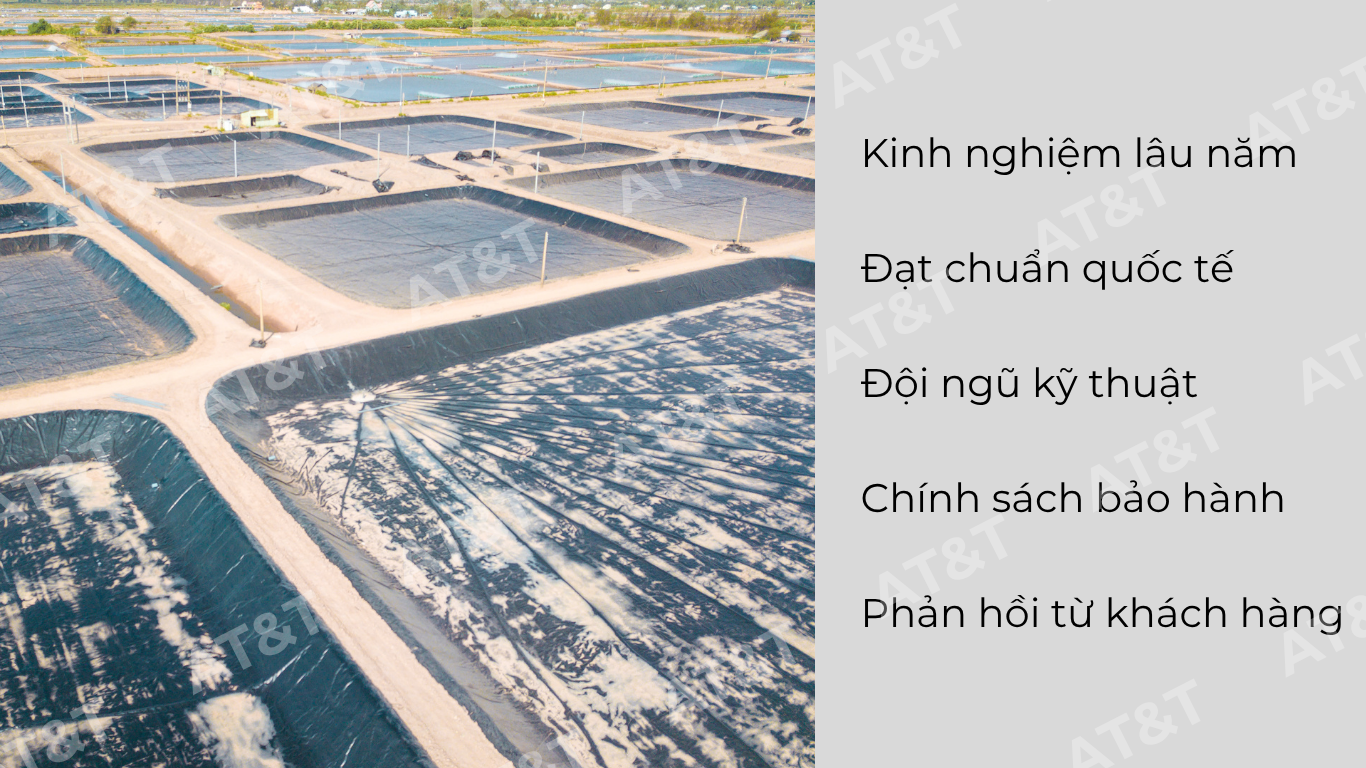 Tiêu chí nhận biết đơn vị cung cấp bạt HDPE uy tín