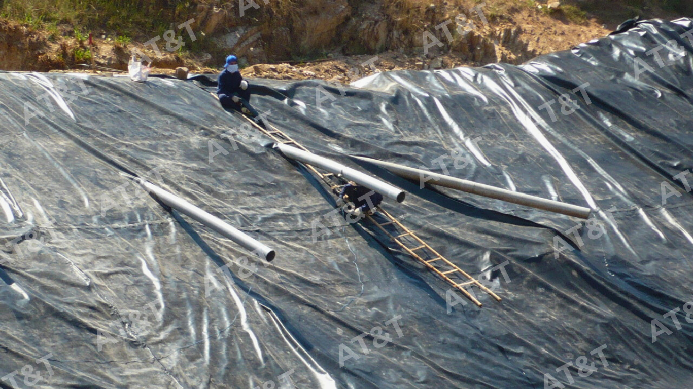 Lắp đặt hệ thống ống dẫn khí và nước thải