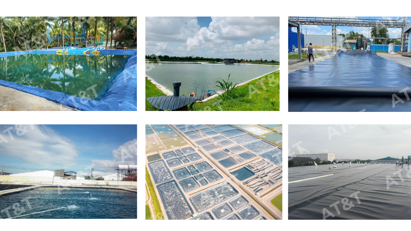 Ứng dụng của bạt chống thấm HDPE