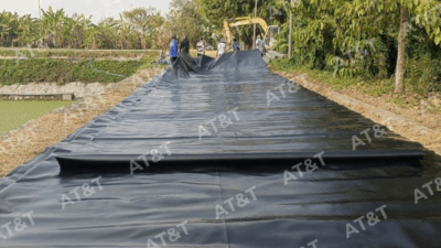 Màng chống thấm HDPE – Vật liệu chống thấm hiệu quả cho hồ cá cảnh