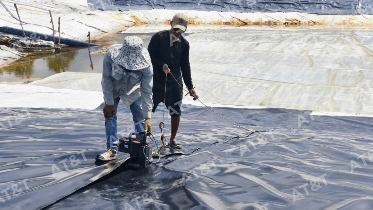 Phương pháp hàn màng chống thấm HDPE