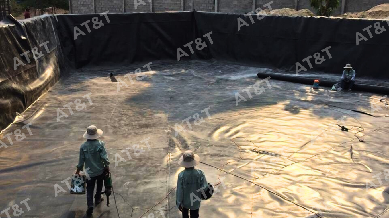 Hướng dẫn thi công bạt HDPE