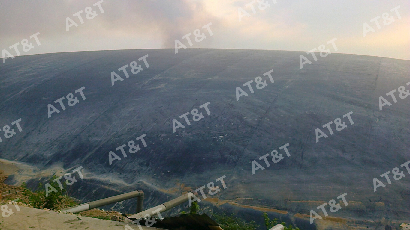 Bạt HDPE được thi công cho hầm biogas