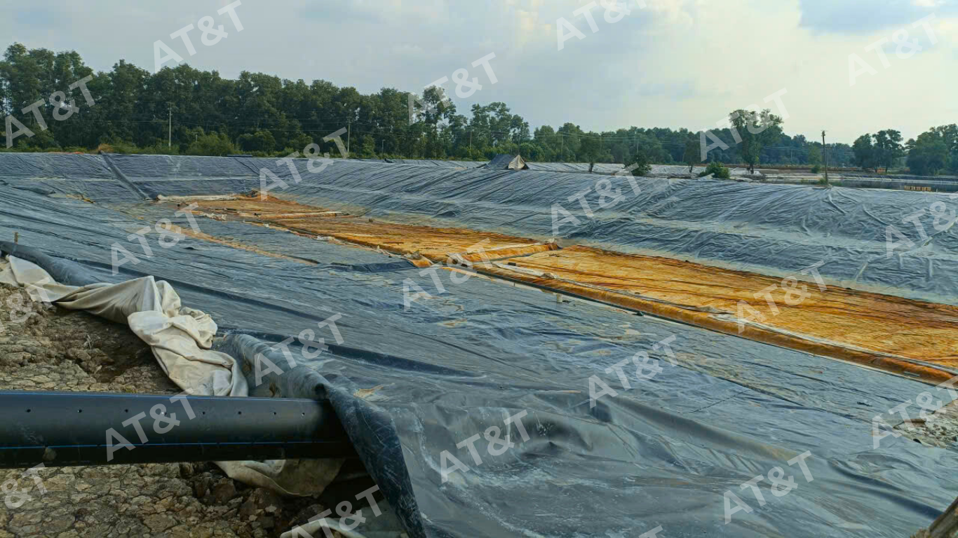 Ứng dụng bạt HDPE đen cho hồ chứa nước rỉ rác