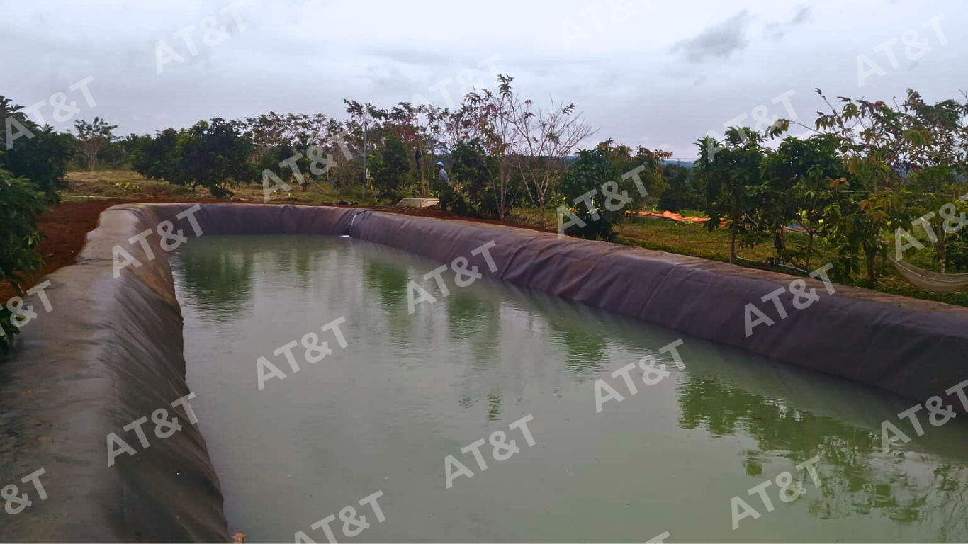 Lót bạt HDPE cho hồ chứa nước tưới tiêu
