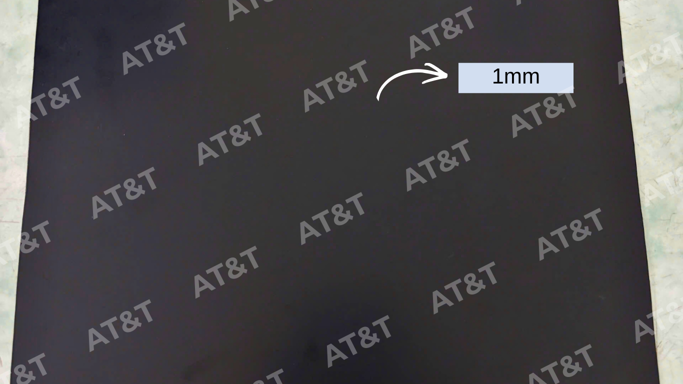 Cận cảnh bạt HDPE 1mm chất lượng cao