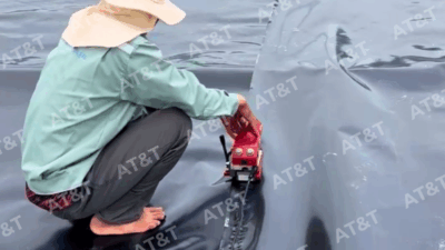 Kỹ thuật hàn màng chống thấm HDPE bằng máy hàn nhiệt