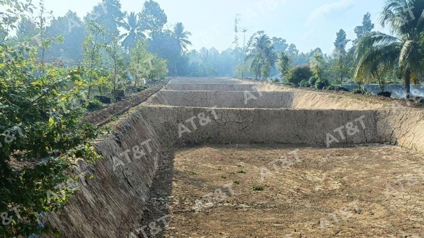 Chuẩn bị mặt bằng trong quy trình thi công màng HDPE