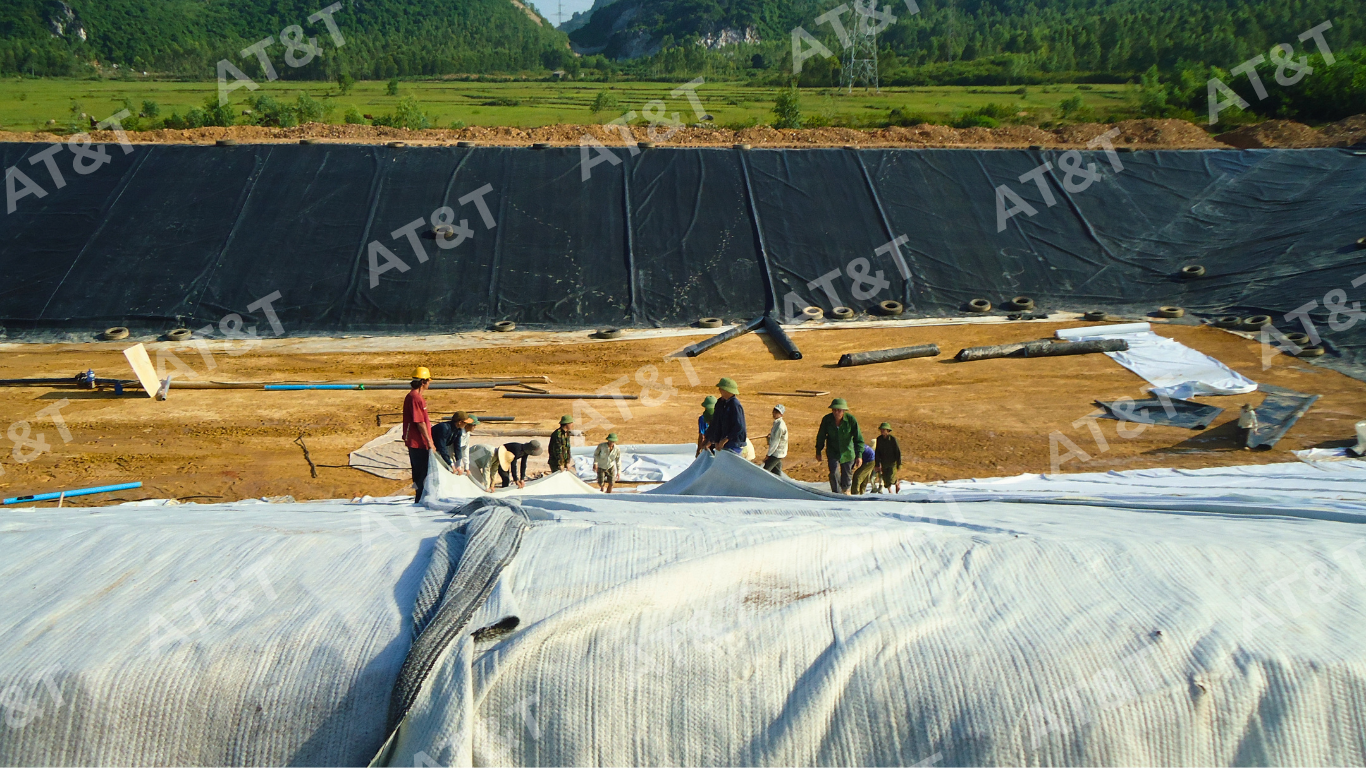 Cách thi công màng HDPE tại công trường