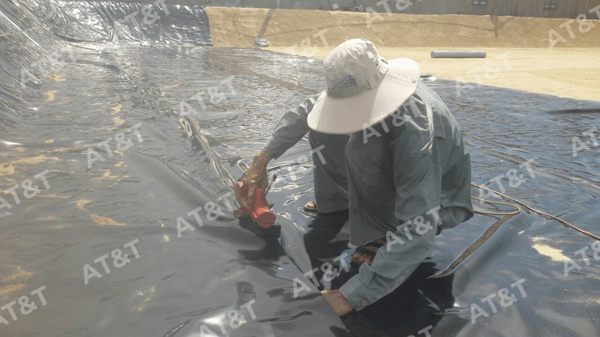 Chất lượng mối hàn quyết định trực tiếp đến hiệu quả chống thấm của hồ chứa nước.