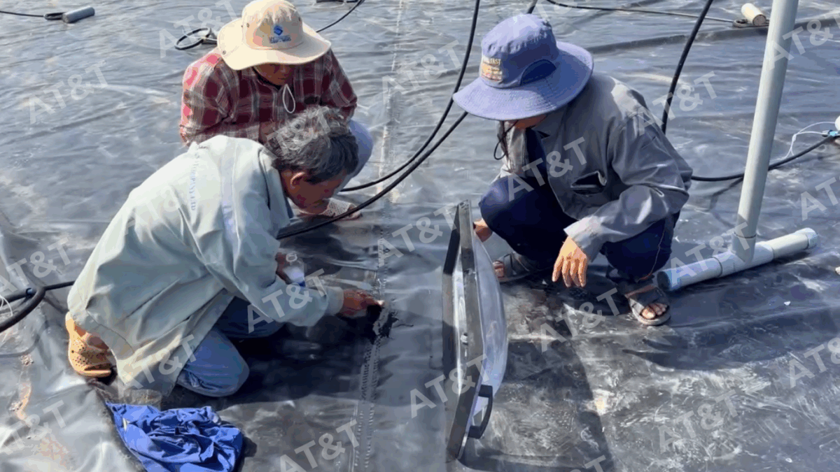 Kiểm tra áp suất mối hàn giúp đảm bảo hệ thống chống thấm kín khít trước khi đưa vào vận hành.