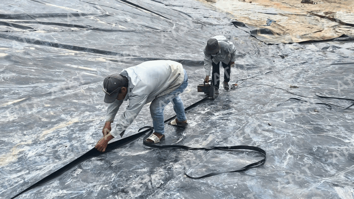 Máy hàn chuyên dụng được chuẩn bị kỹ lưỡng trước khi vận hành tại công trường.